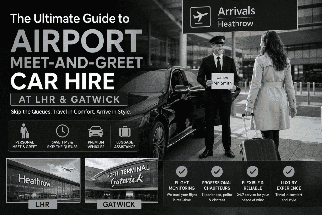 The Ultimate Guide to Airport Meet-and-Greet Car Hire at LHR & Gatwick