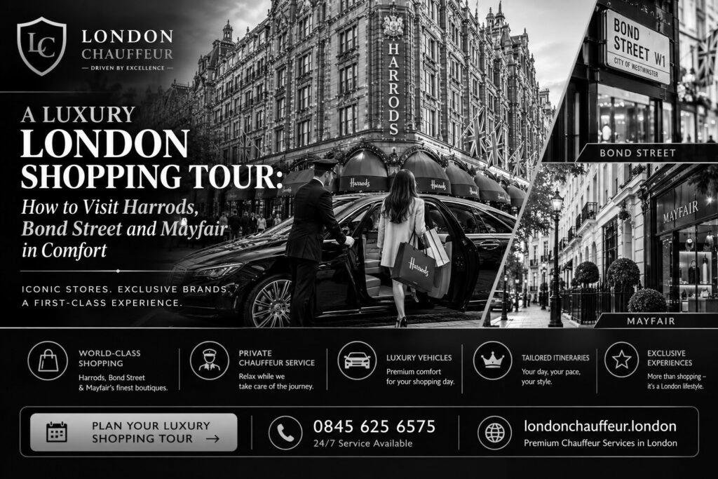 A Luxury London Shopping Tour: How to Visit Harrods, Bond Street and Mayfair in Comfort